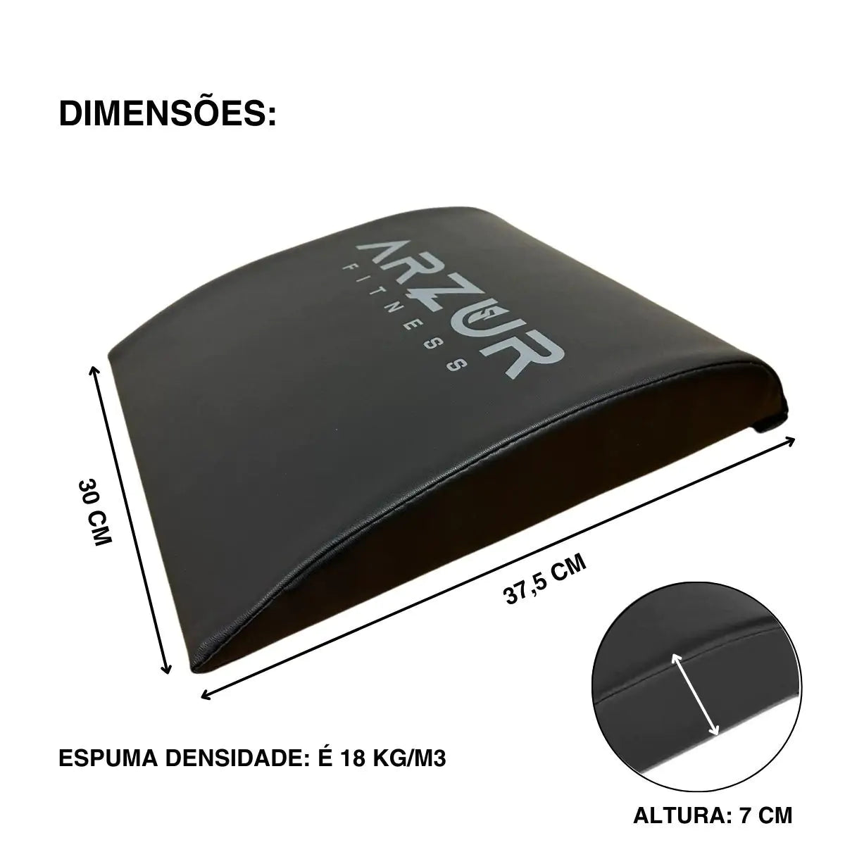 Kit Com 3 Unidades Abmat Arzur Fitness