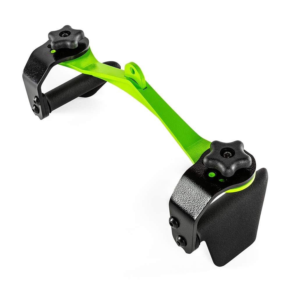 Kit Puxadores Reguláveis Anatômicos Mag Grips Verde