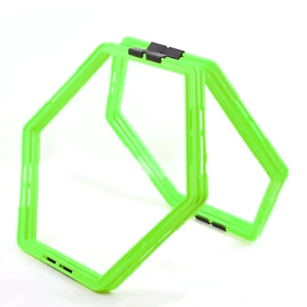 Argola Grade Hexagonal de Agilidade 6 Unidades Verde