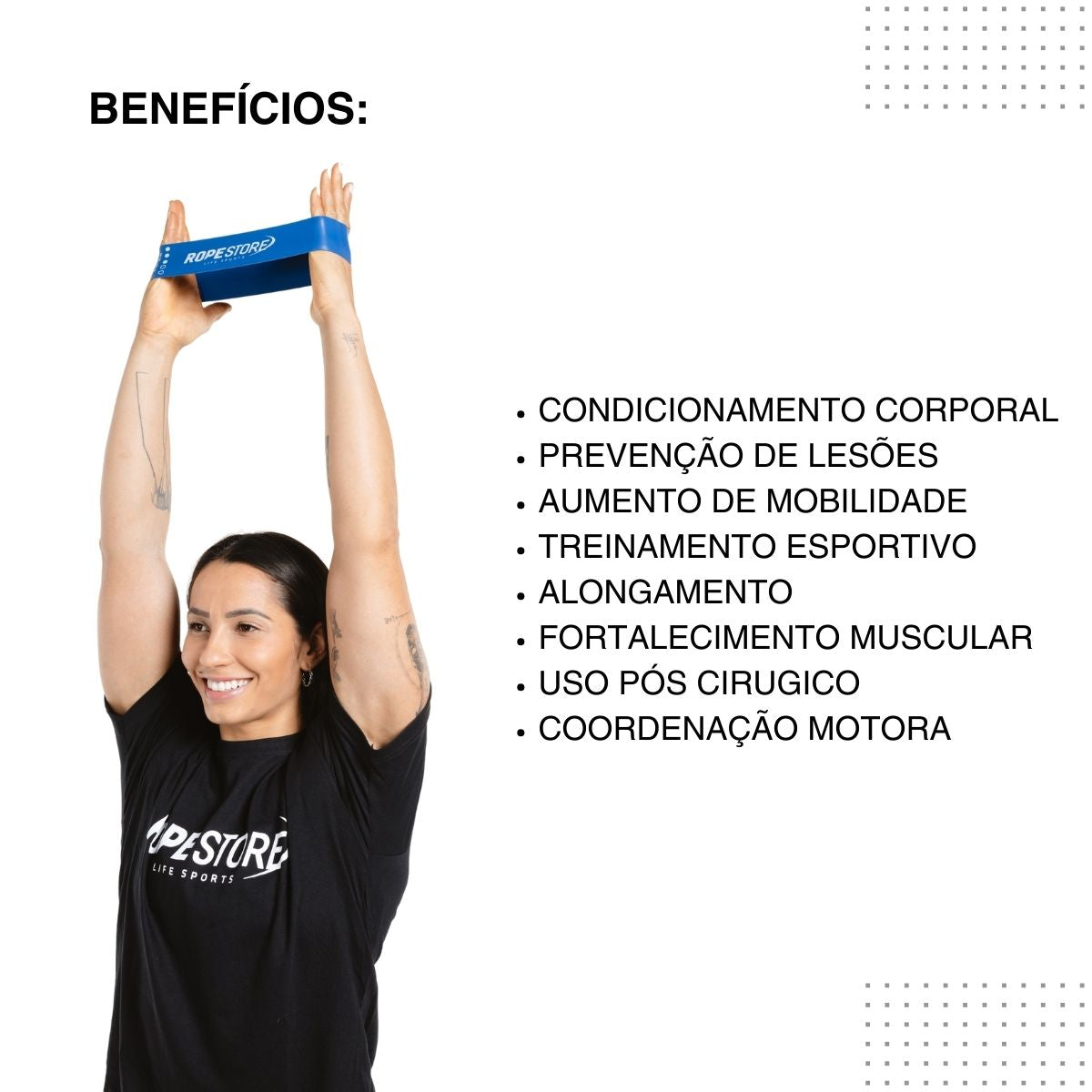 Mini Band Extra Forte Preta