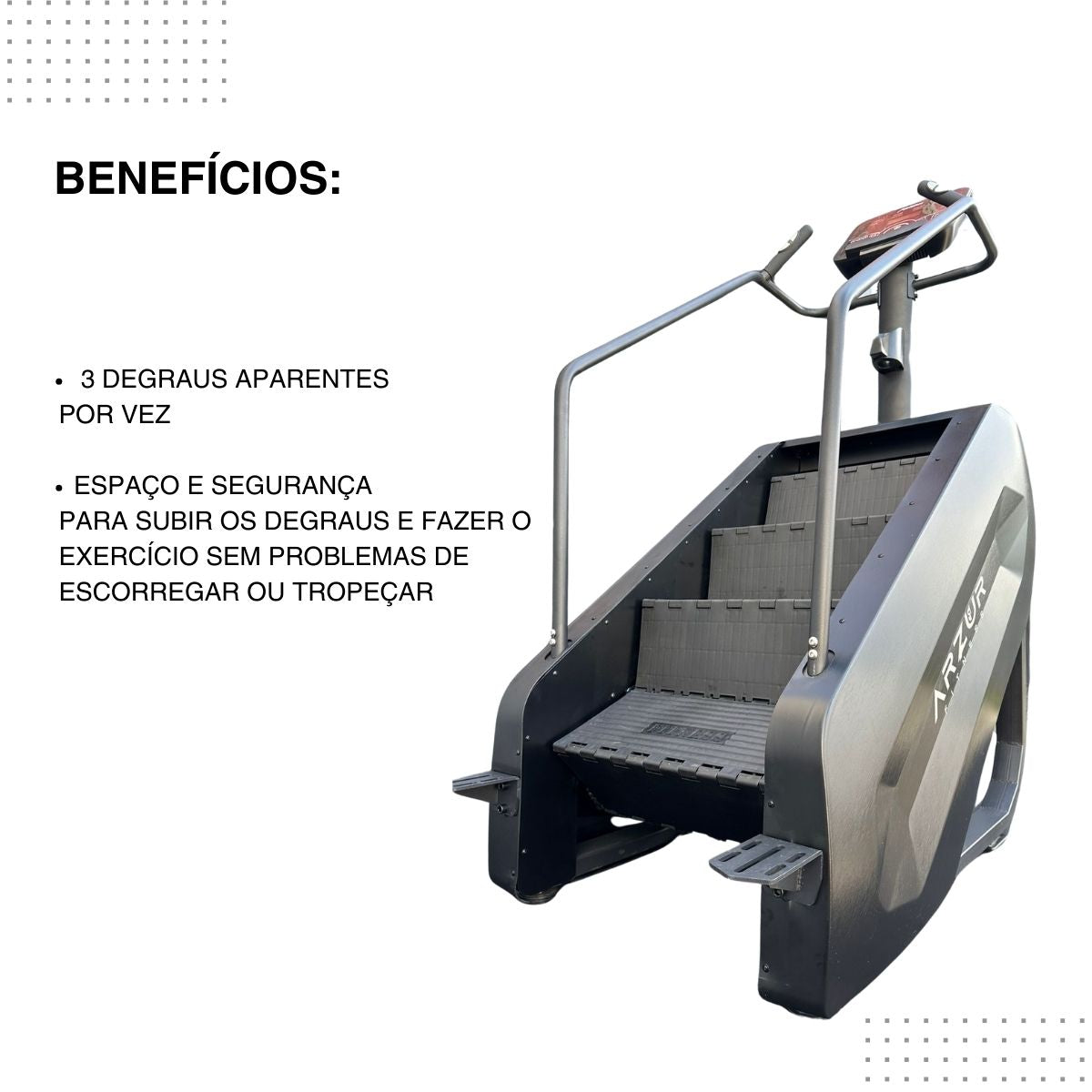 Simulador de Escada Academia Stair Climber Linha Hard