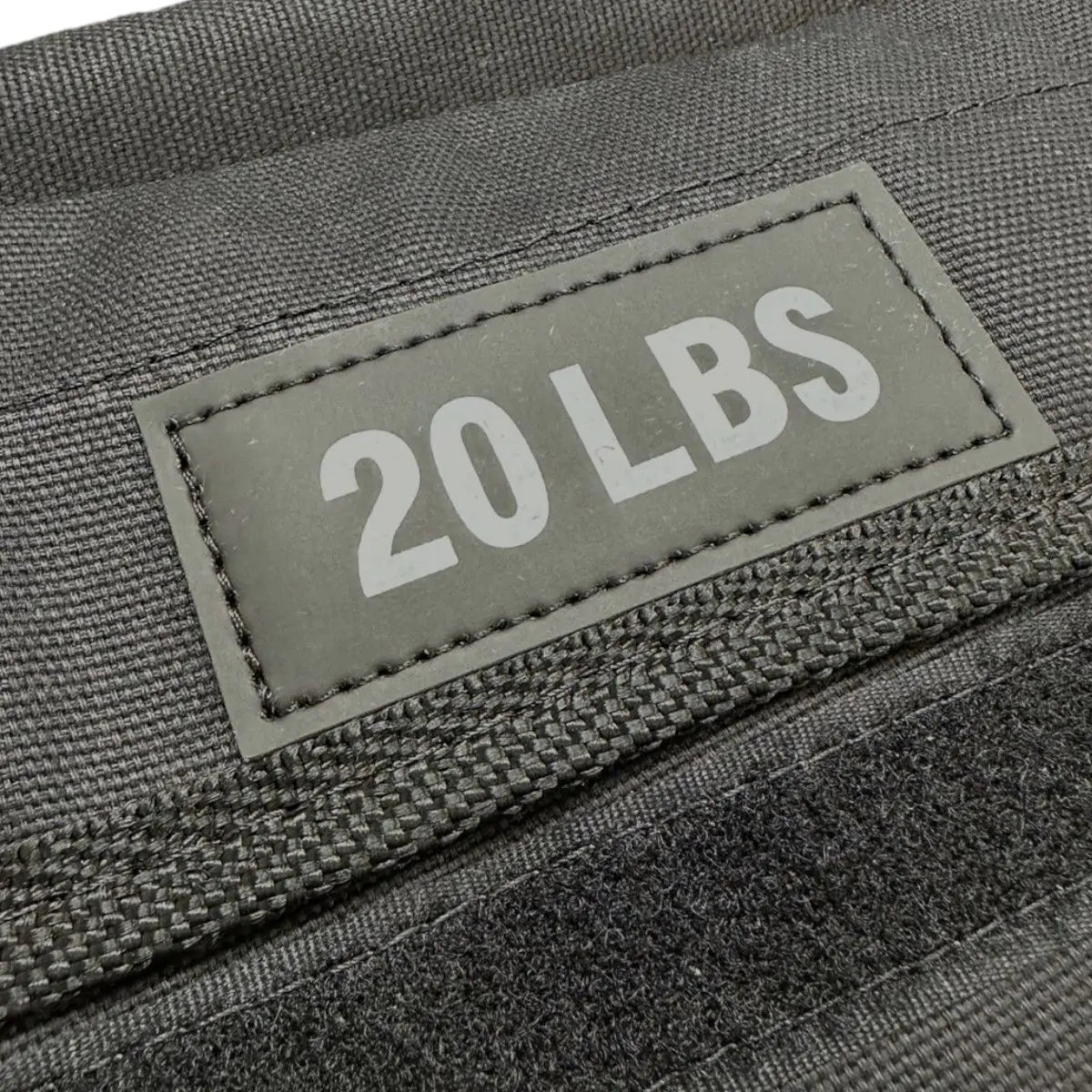 Colete Ajustável Com Carga De 20 Libras Preto