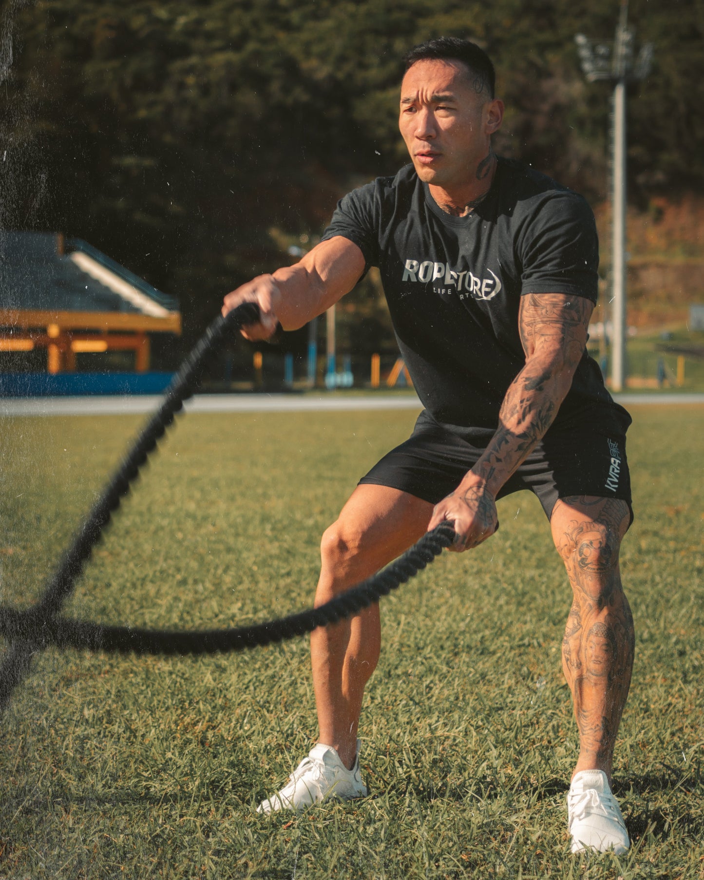 Corda Naval 34 mm Preto Rope Training