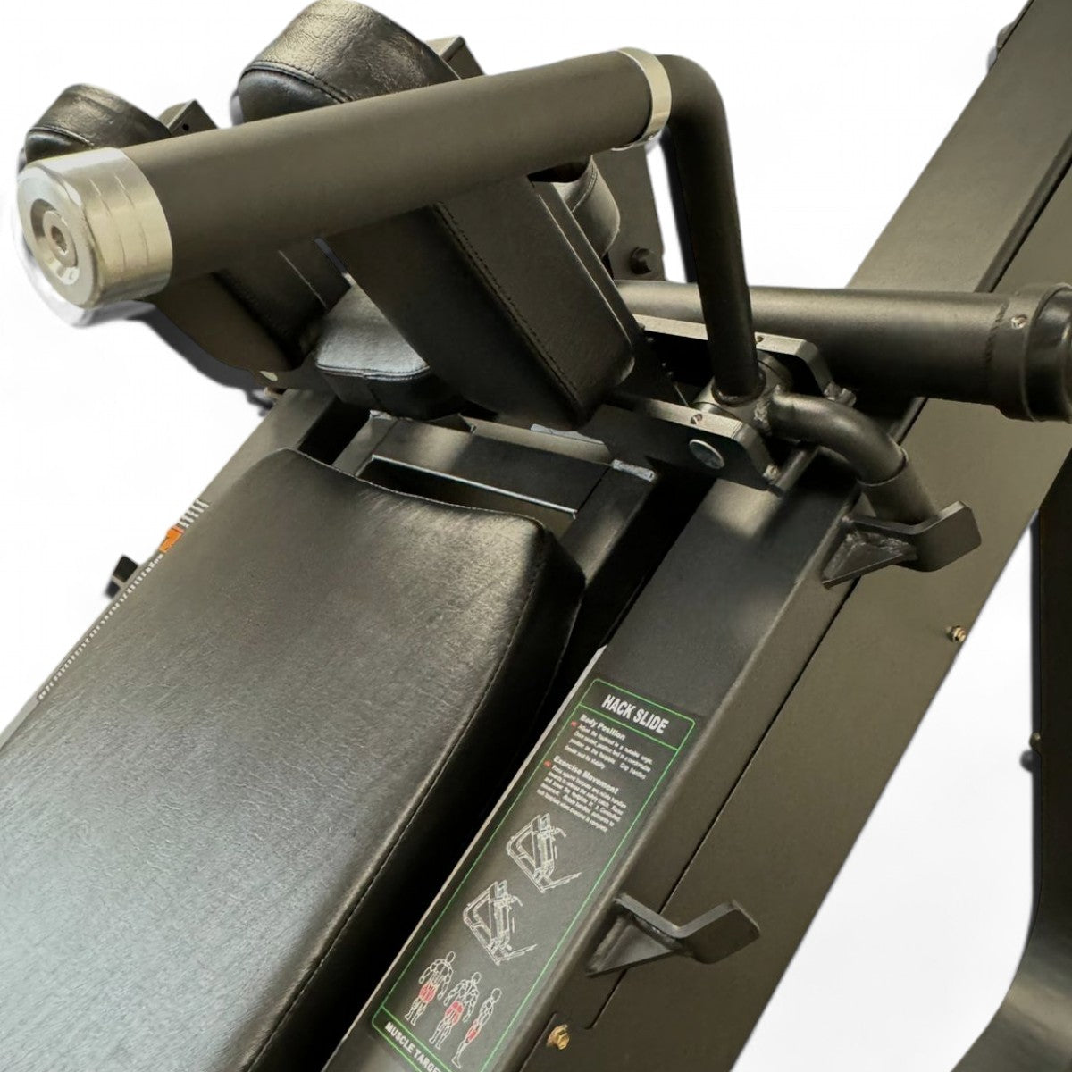 Hack de Agachamento Musculação Linha Hard Arzur Fitness
