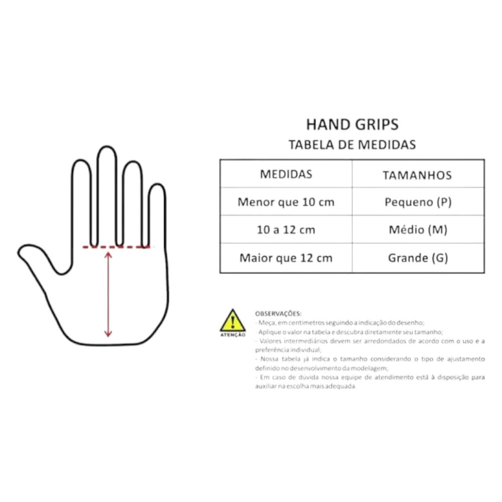 Hand Grip Luva para Pull up