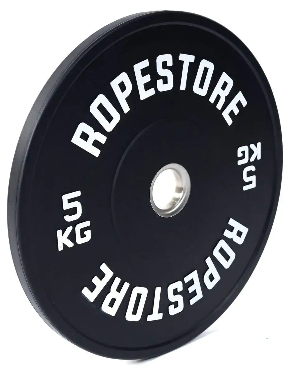 Kit Anilhas Olímpica Bumper Preta 100 kg