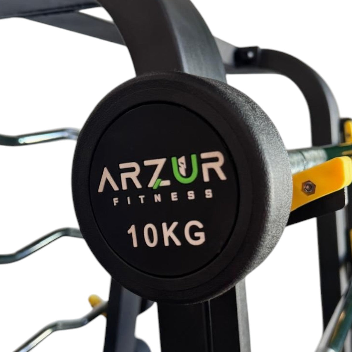Kit Barra Montada Emborrachada 10,15,20,25,30 kg com Suporte