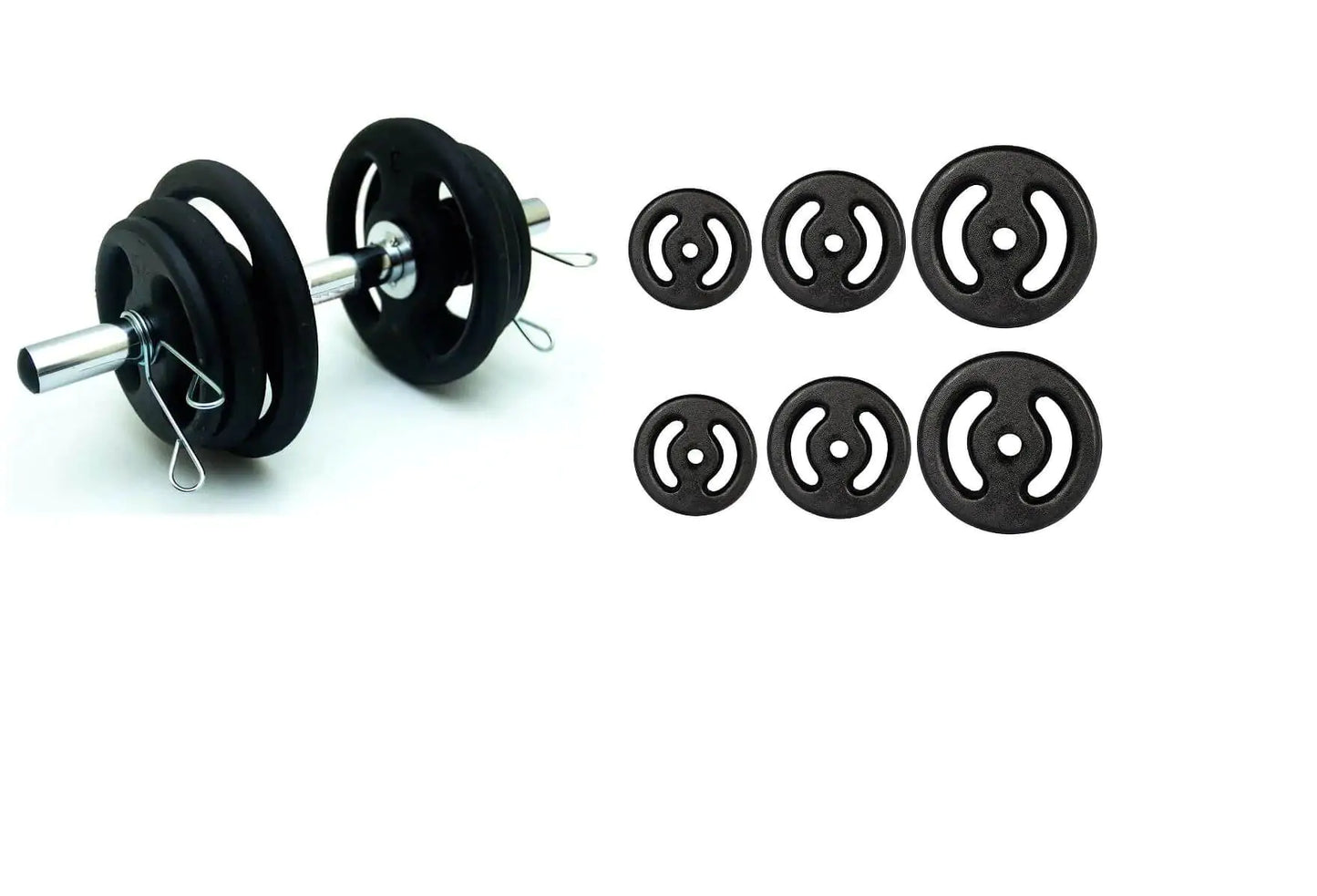 Kit Halteres Para Musculação 12 Kg