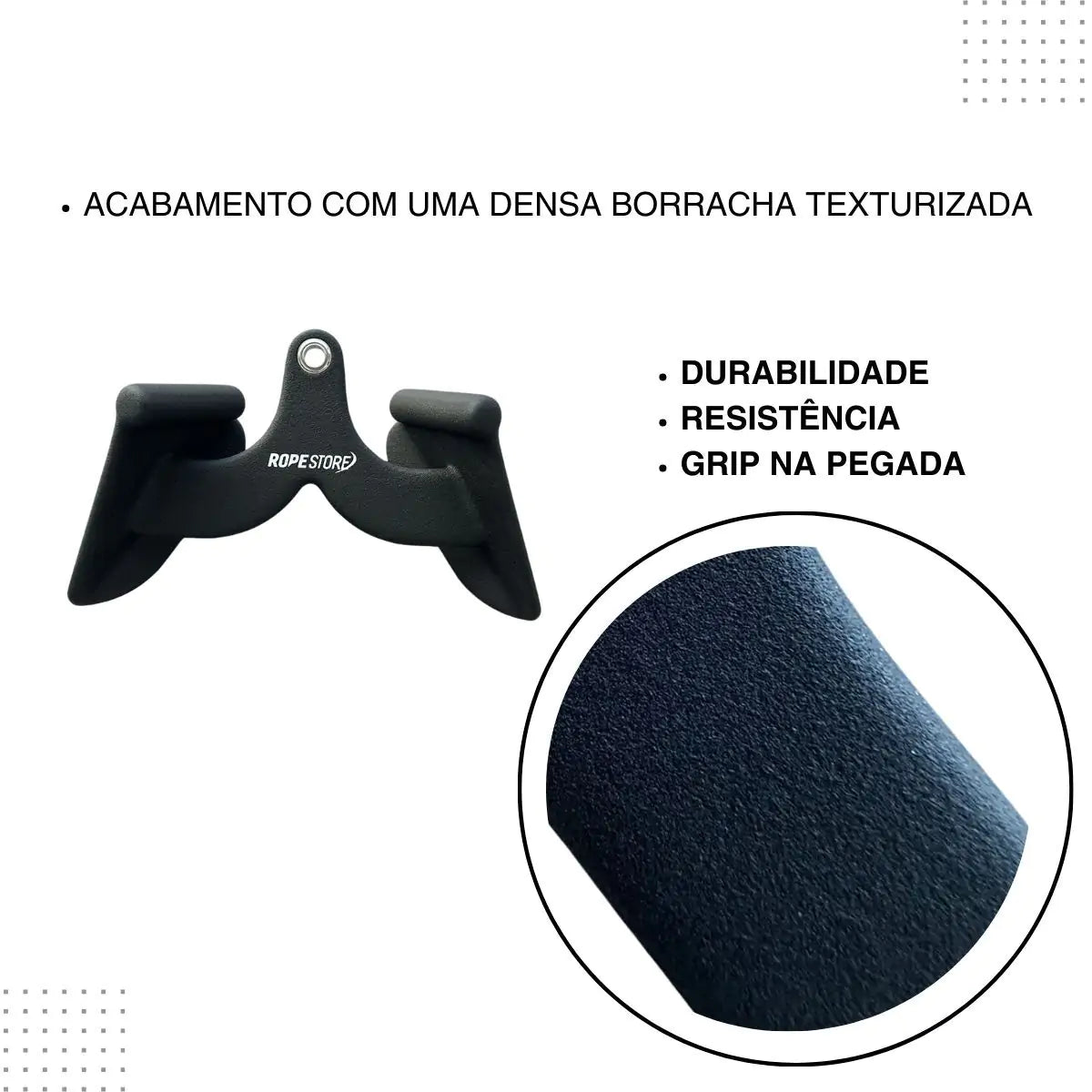 Kit Puxadores Anatômico Revestido Multipegadas