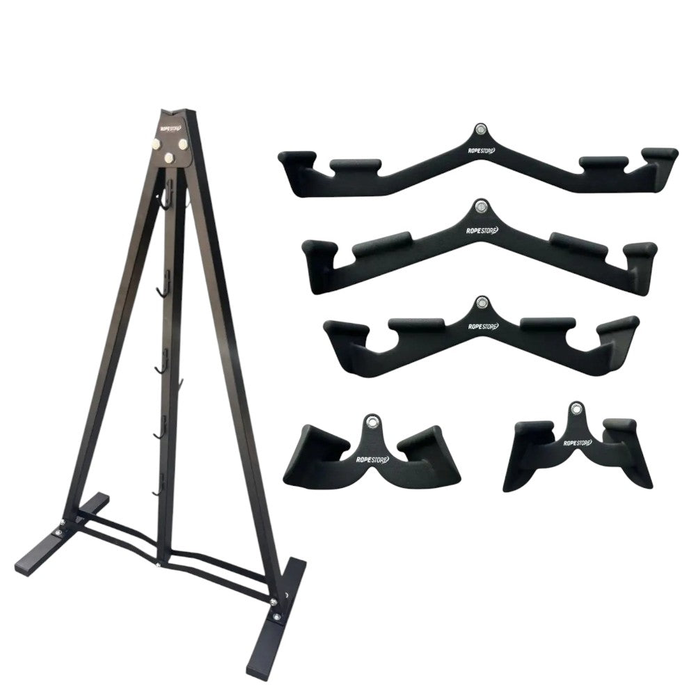 Kit Puxadores Anatômicos Multipegadas + Suporte De Chão