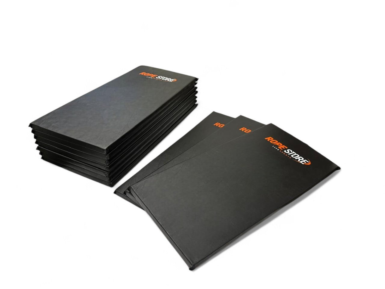 Kit com 10 Colchonetes 90 x 50 x 3 cm D60 Napa Preto