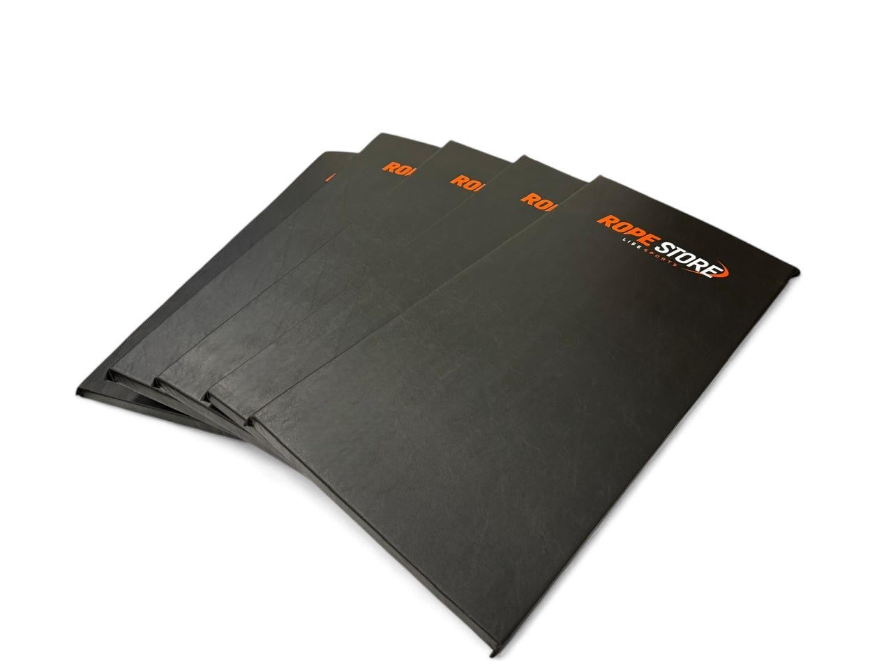 Kit com 5 Colchonetes 90 x 43 x 3 cm D60 Napa Preto