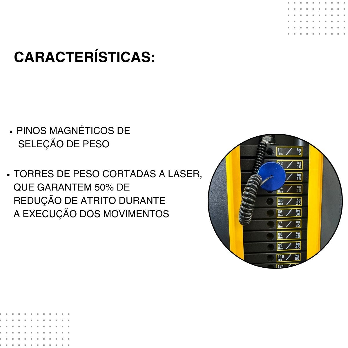 Máquina Desenvolvimento Ombro 130 kg Linha Hard