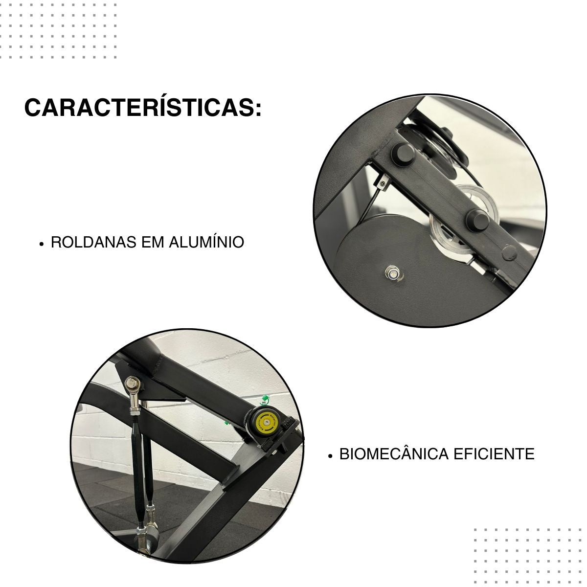 Máquina Desenvolvimento Ombro 130 kg Linha Hard