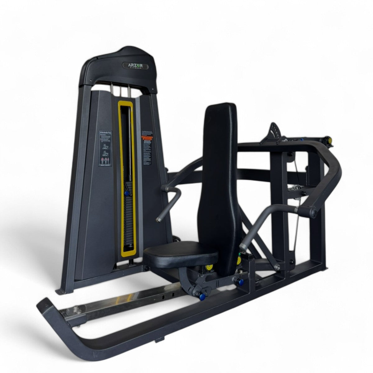 Máquina Sholder Press Seated Chest Press 130 kg Linha Hard Arzur Fitness