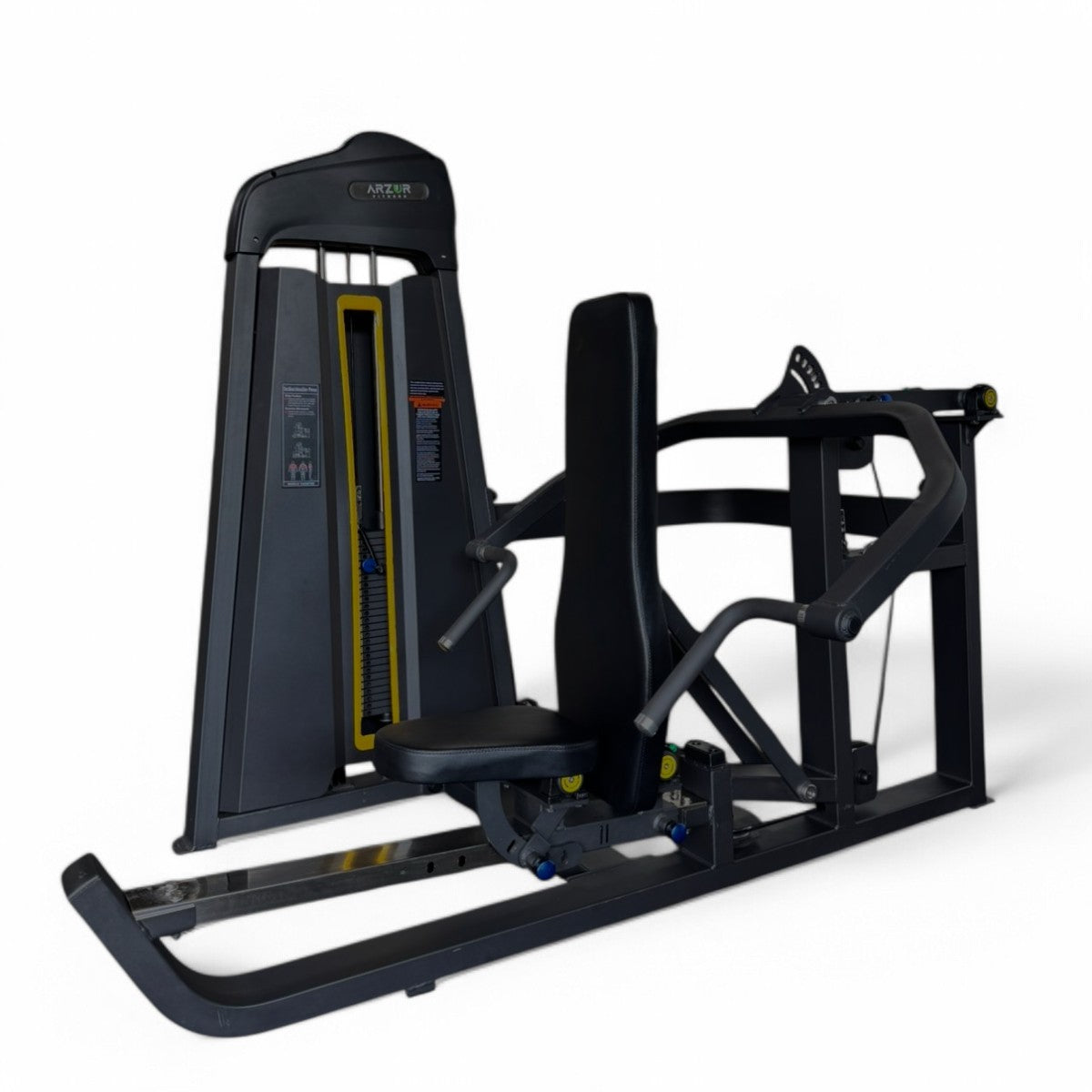 Máquina Sholder Press Seated Chest Press 130 kg Linha Hard Arzur Fitness