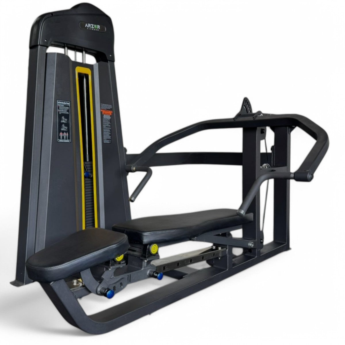 Máquina Sholder Press Seated Chest Press 130 kg Linha Hard Arzur Fitness