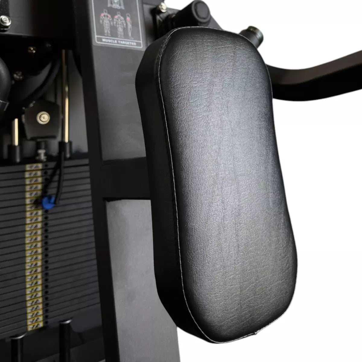 Máquina Vertical Elevação Lateral Carga 130kg Linha Hard