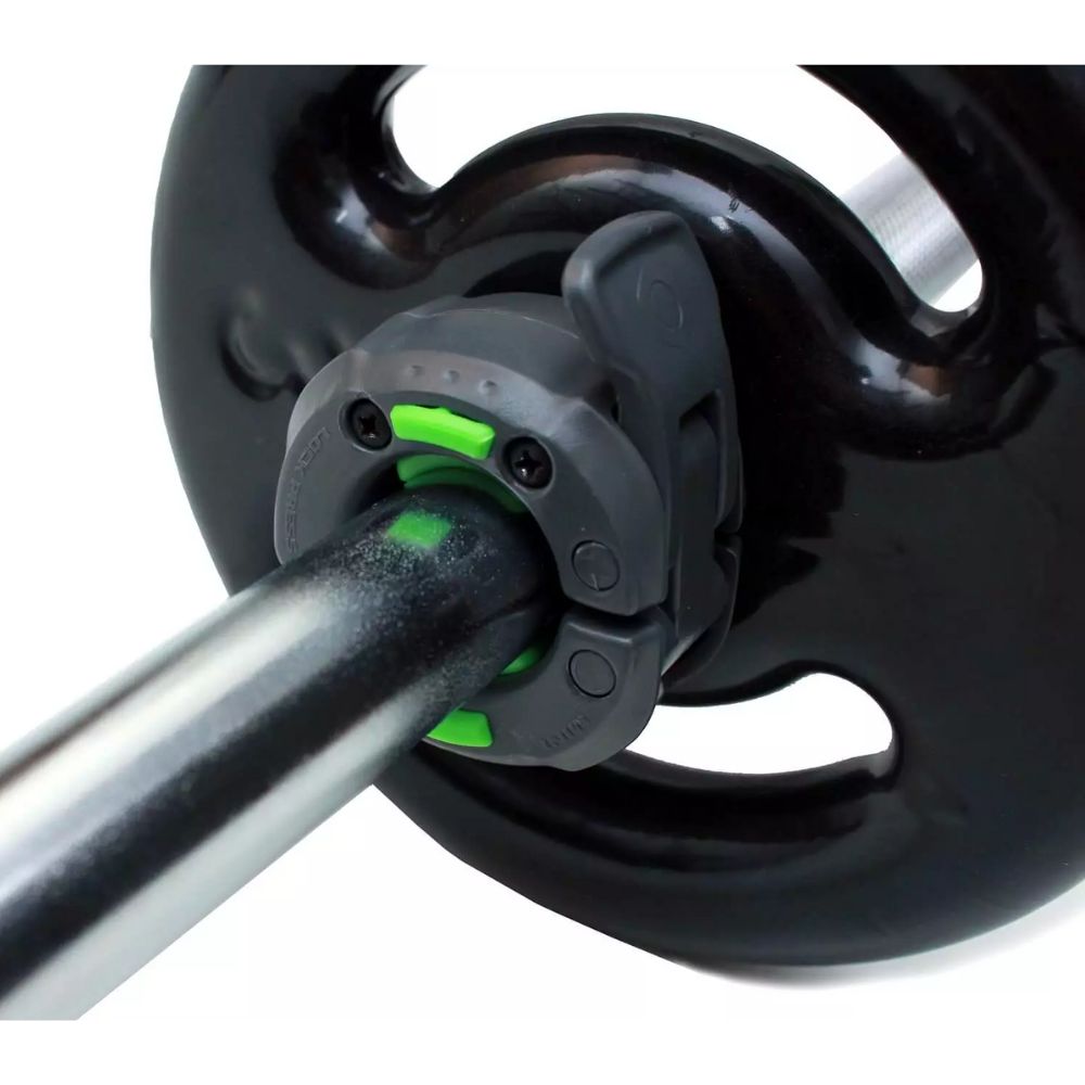 Presilha para Barra de Musculação Lock Press One 28 mm Preto