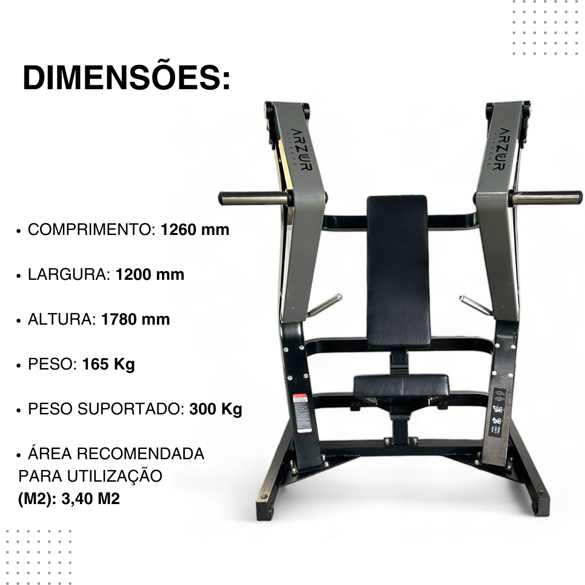 Supino Declinado Articulado Linha Hamer