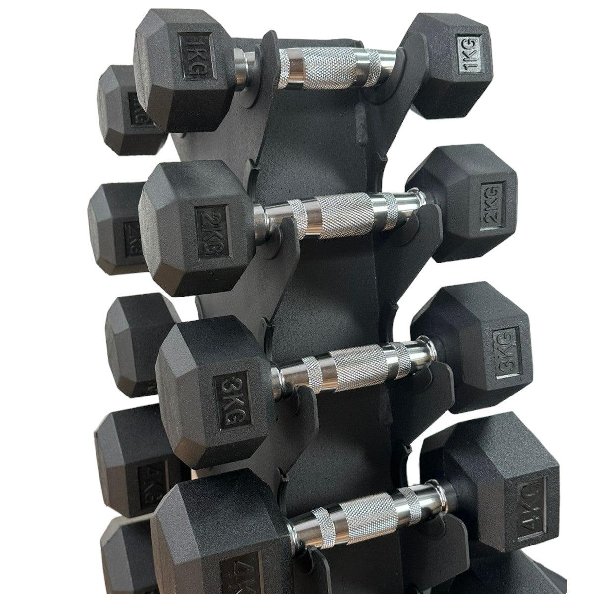 Suporte para Halteres Expositor Torre 10 Pares RS10