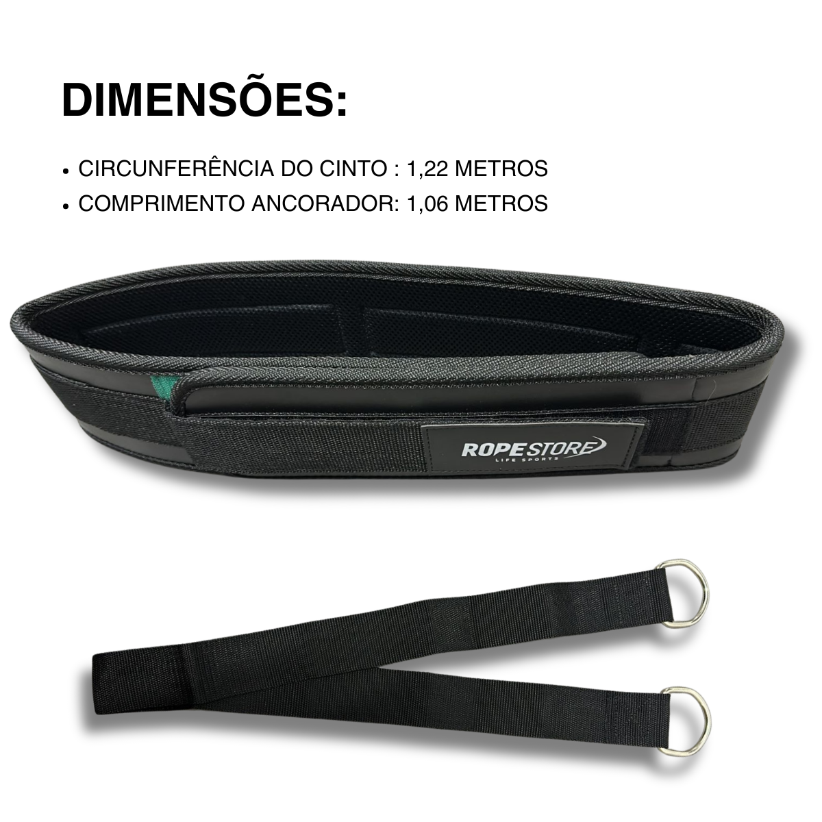 Cinto De Tração Sem Corda Elástica