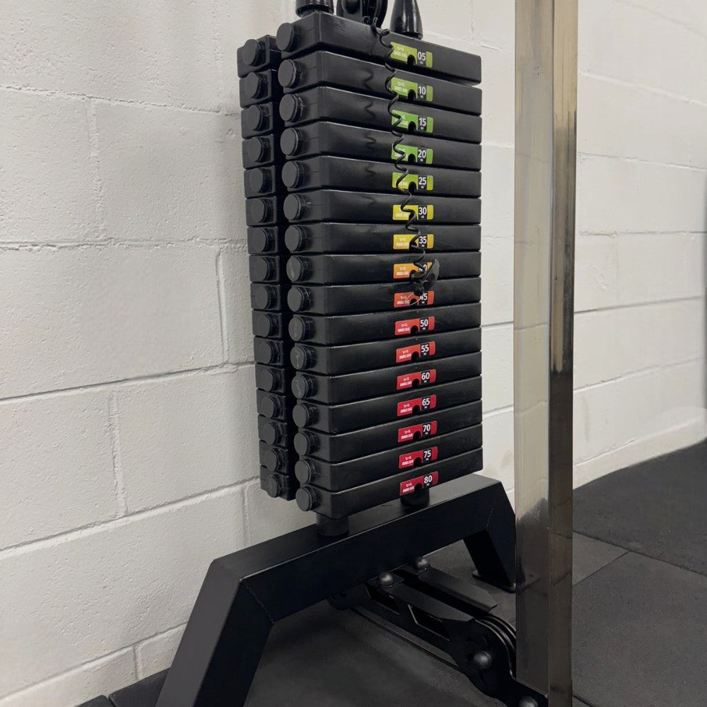 Crossover de Parede com Carga Regulável 80 Kg Profissional Musculação