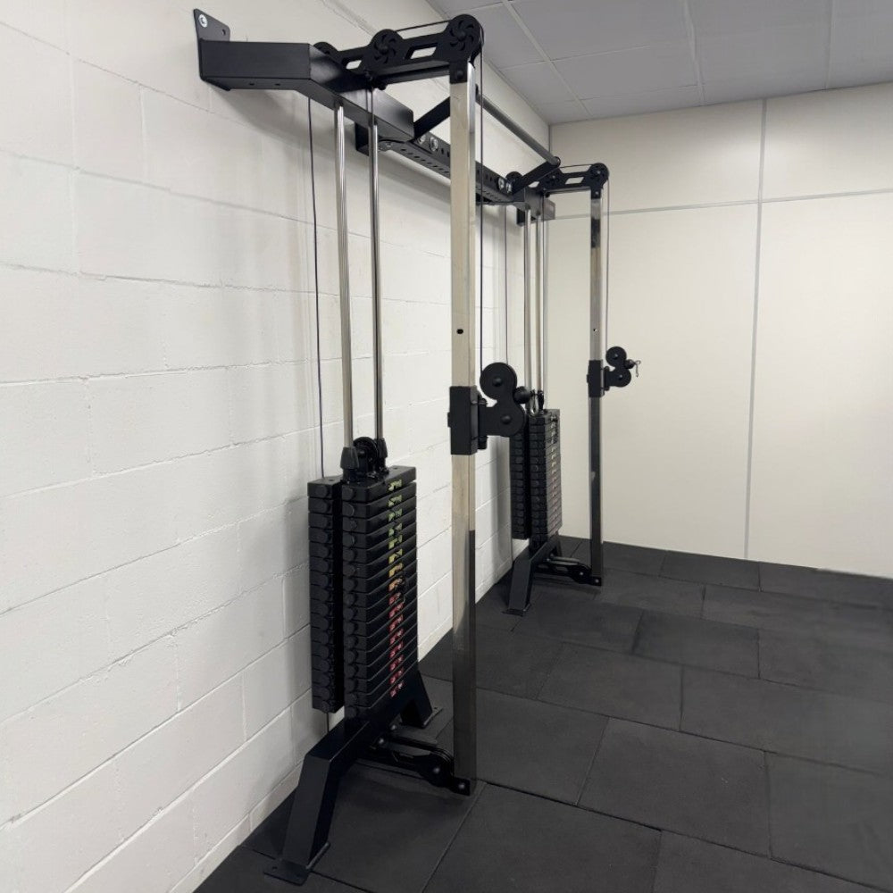 Crossover de Parede com Carga Regulável 80 Kg Profissional Musculação