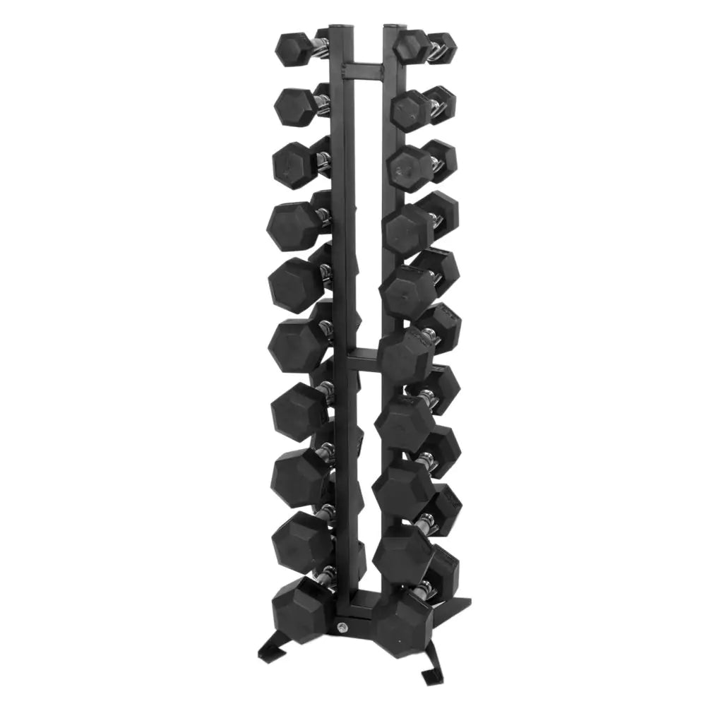 Expositor Suporte de Halteres Grande RS-H 10 Pares Preto