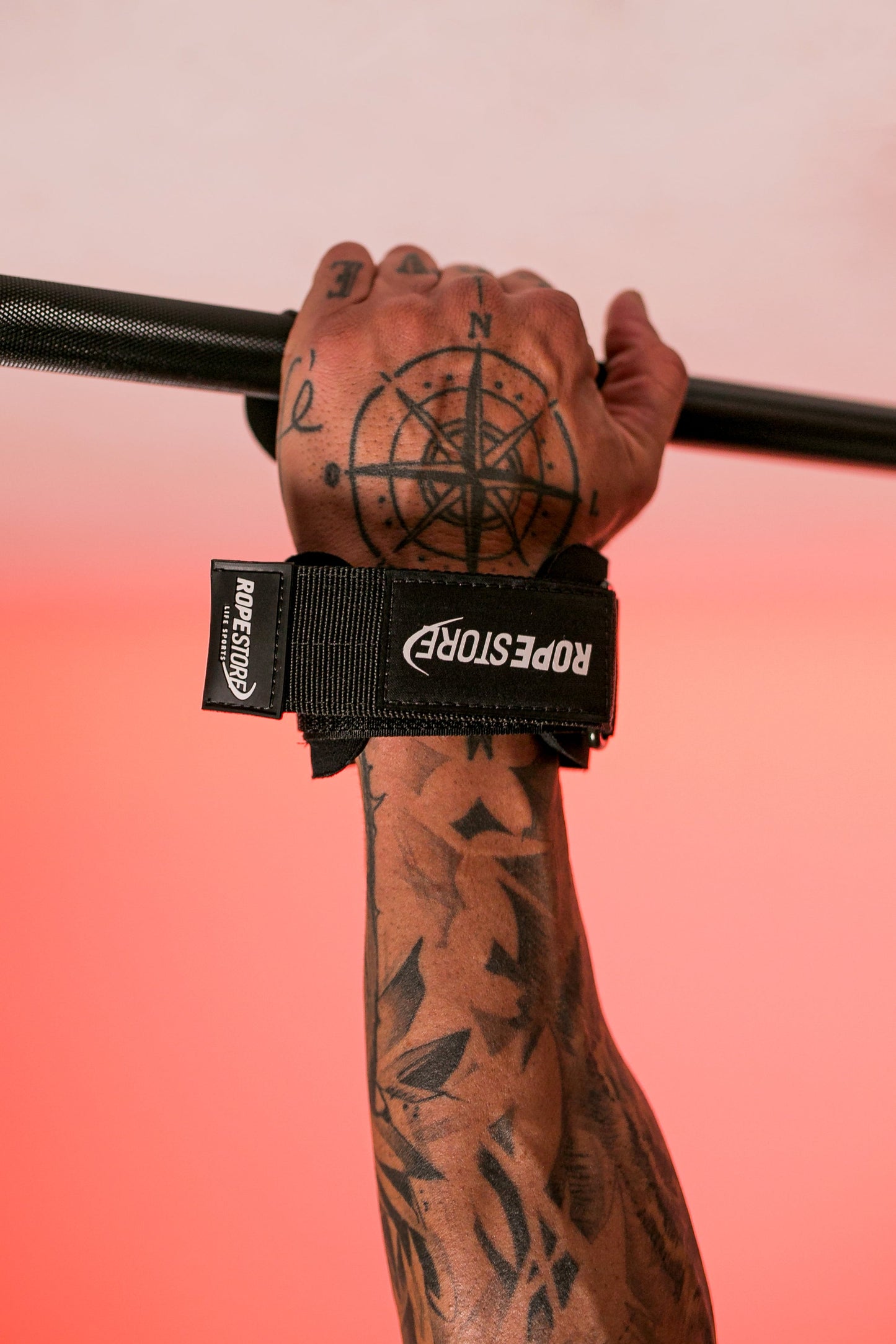 Hand Grip RS-CROSS Pull up Preto Rope Store