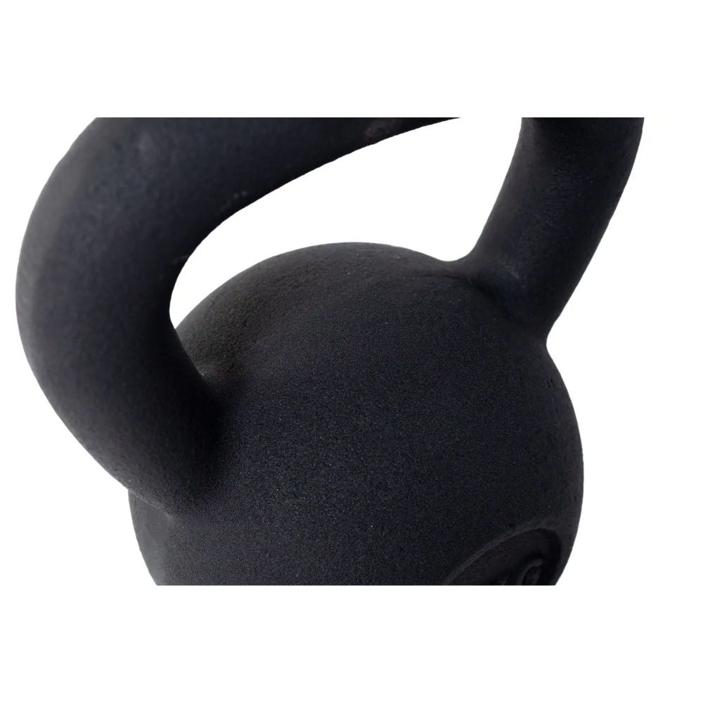 Kettlebell Iron Cast Ferro Fundido Preto