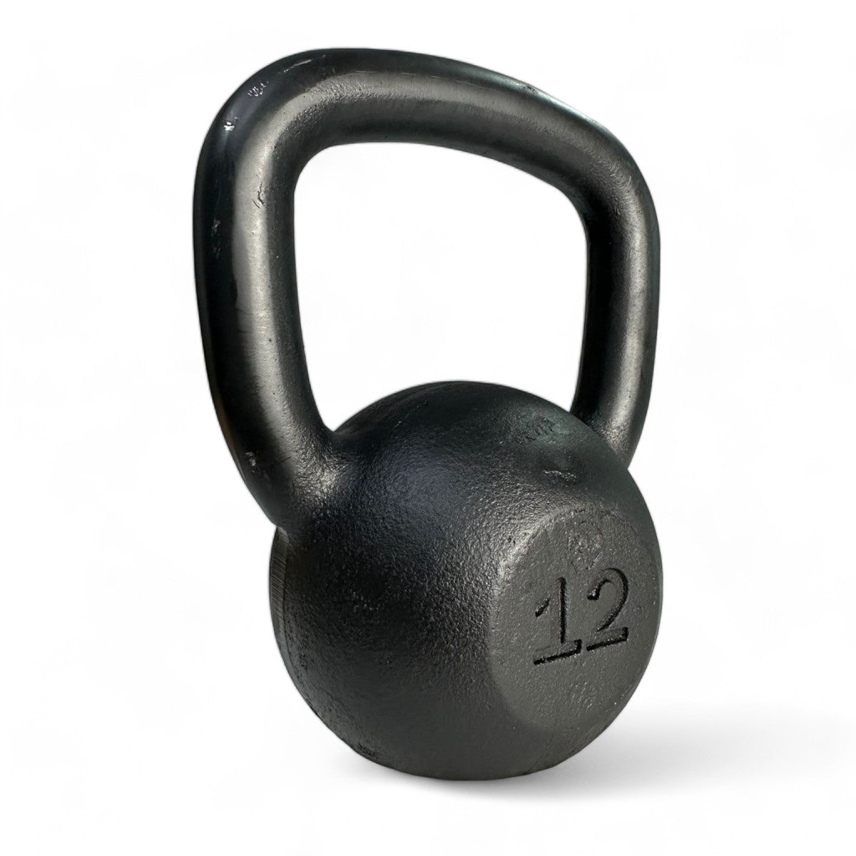 Kettlebell Pintado Ferro Fundido Preto