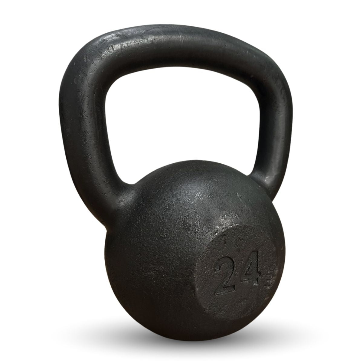 Kettlebell Pintado Ferro Fundido Preto