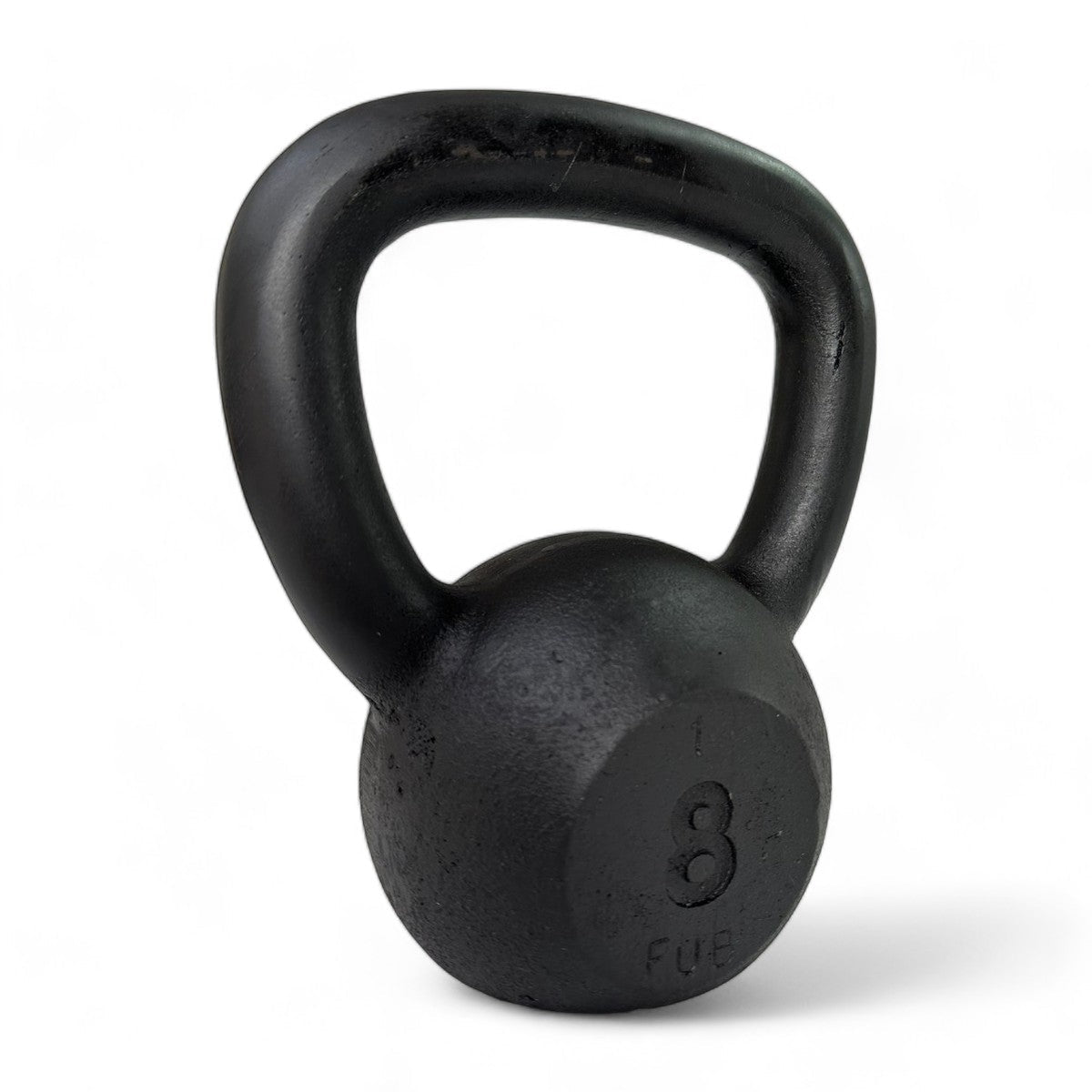 Kettlebell Pintado Ferro Fundido Preto