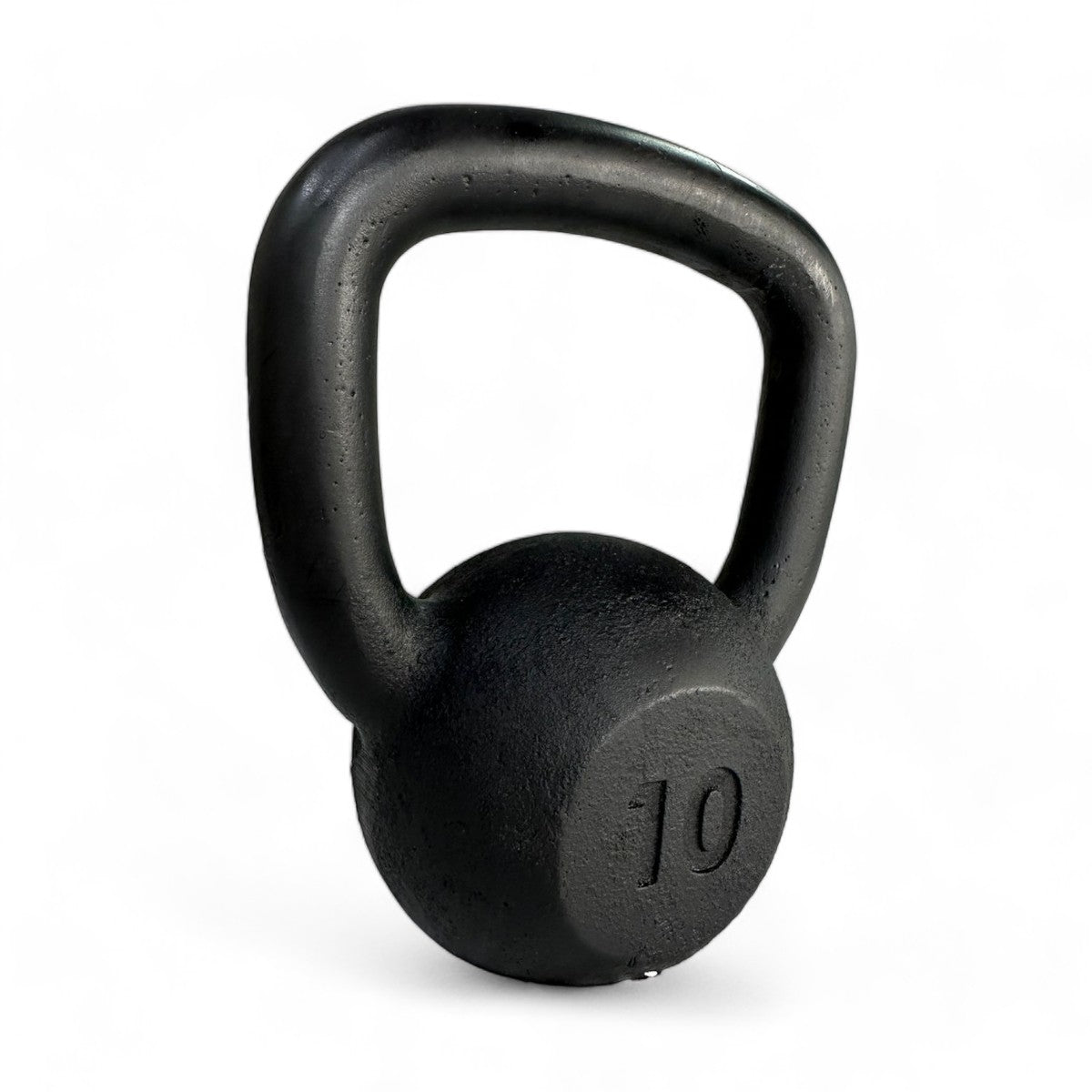 Kettlebell Pintado Ferro Fundido Preto