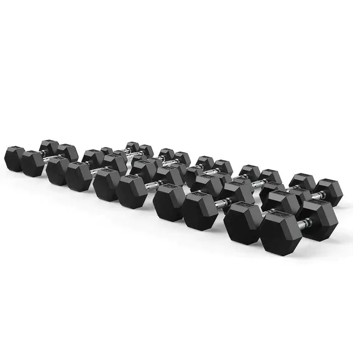 Kit Halteres Sextavados 1,2,3,4,5,6,7,8,9,10 kg Par