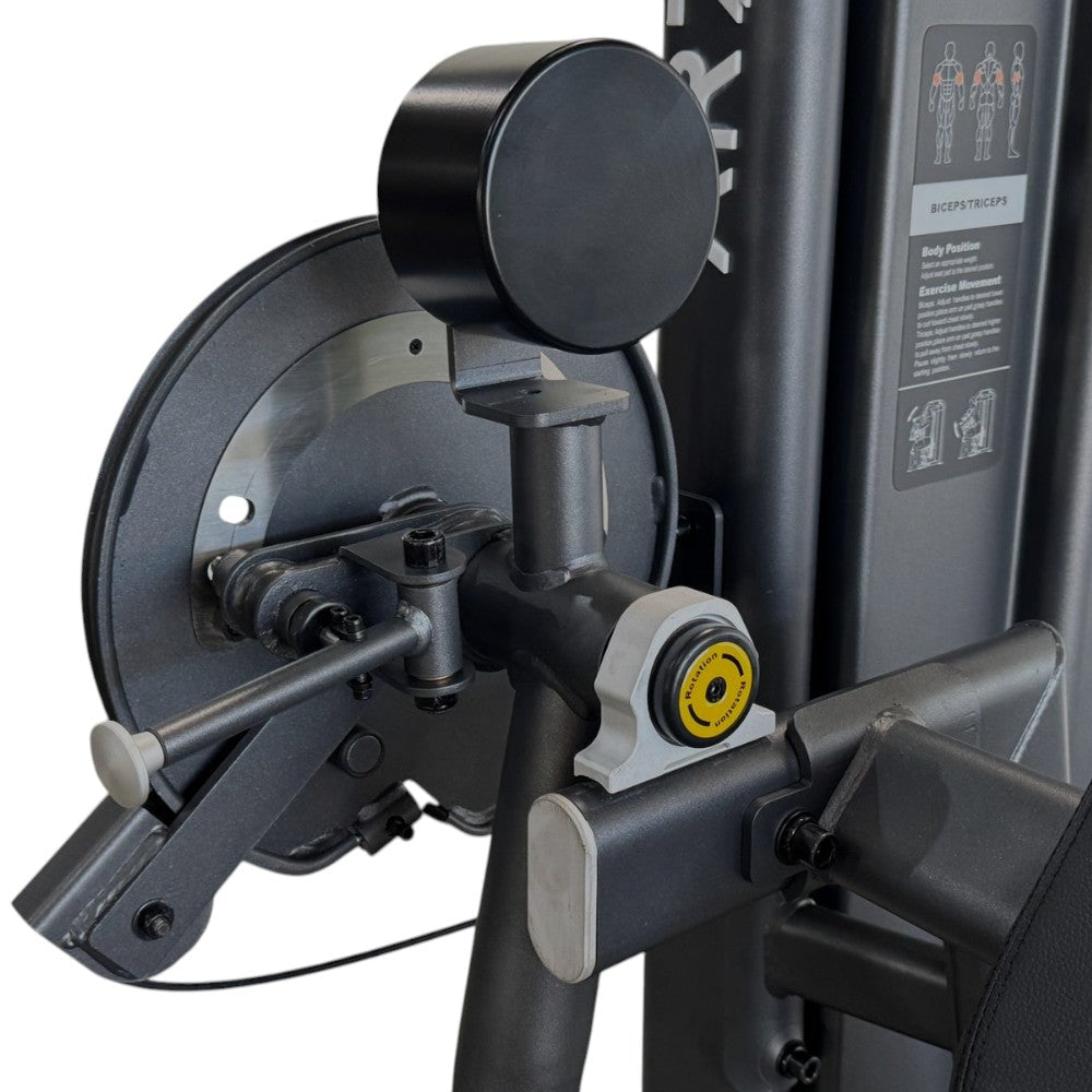 Máquina Conjugada Bíceps Tríceps Linha Predator Arzur Fitness