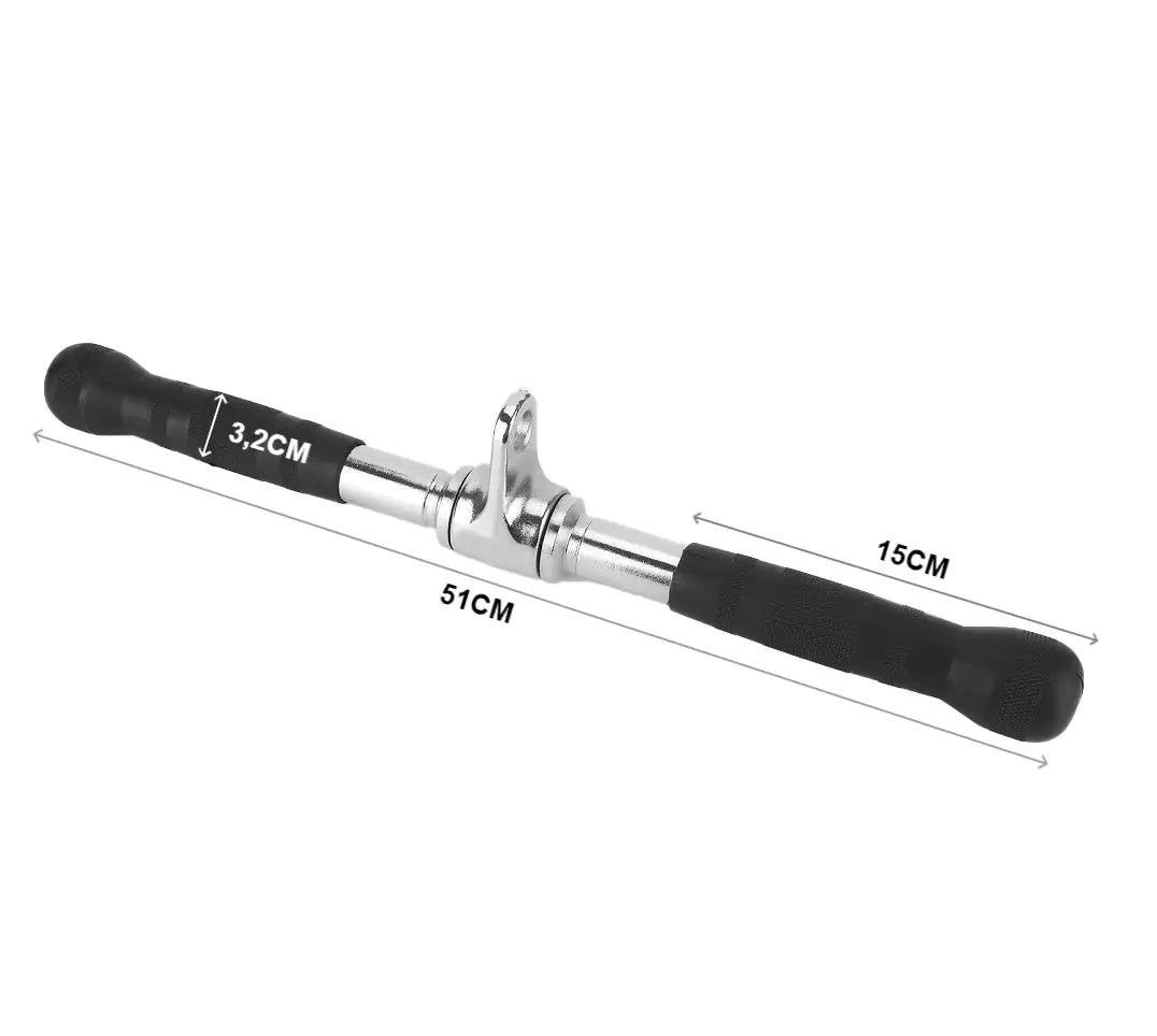 Puxador Pulley Reto 50 cm Cromado