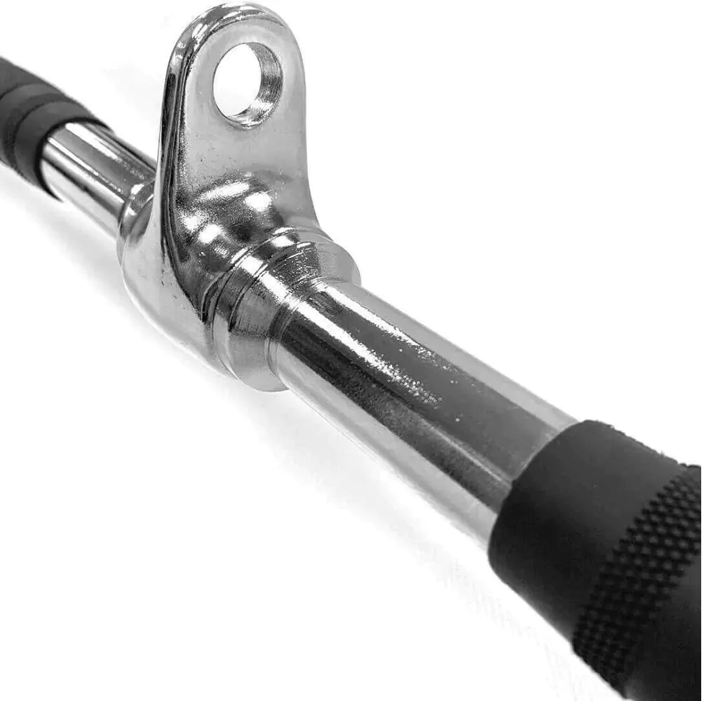 Kit Puxadores Musculação Cromados 5 Peças