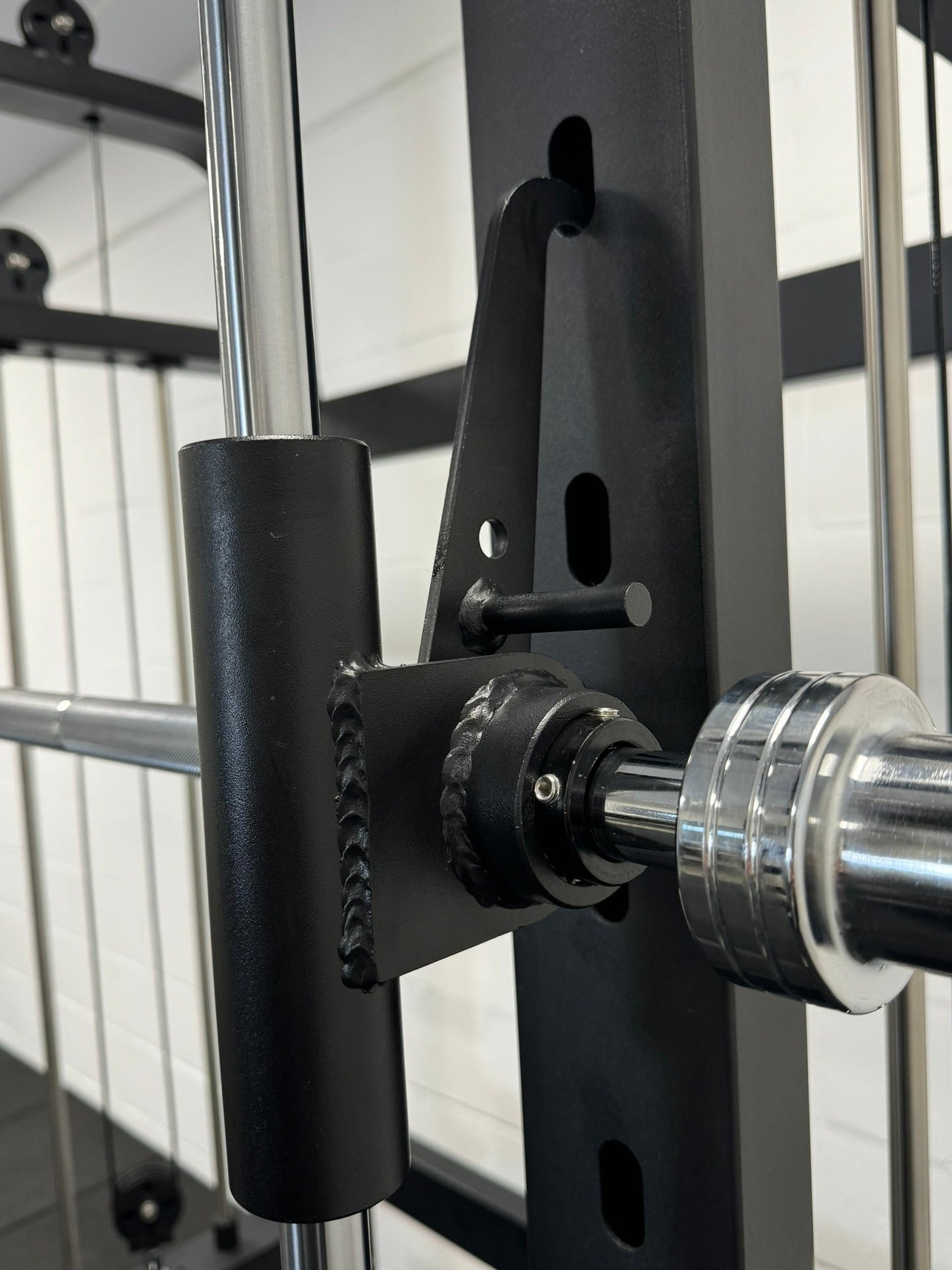 Rack Multifuncional com Smith 80 kg de Carga Linha Hard