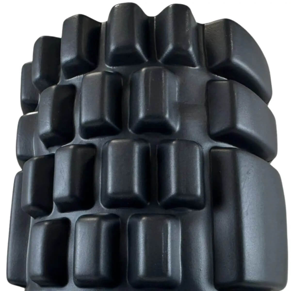 Miofacial Rolo de Massagem e Relaxamento com Ranhuras Preto