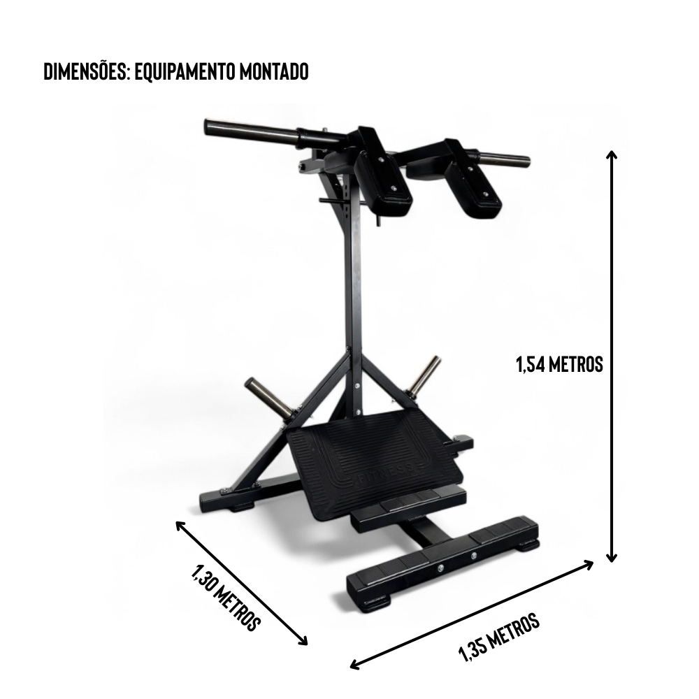 Standing Calf Agachamento e Panturrilha Linha Hamer