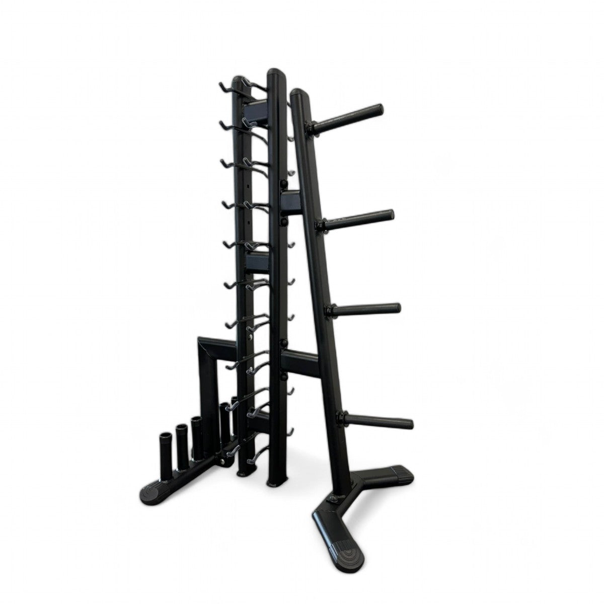 Suporte de Anilhas, Barras e Halter Vertical Standard 3 em 1
