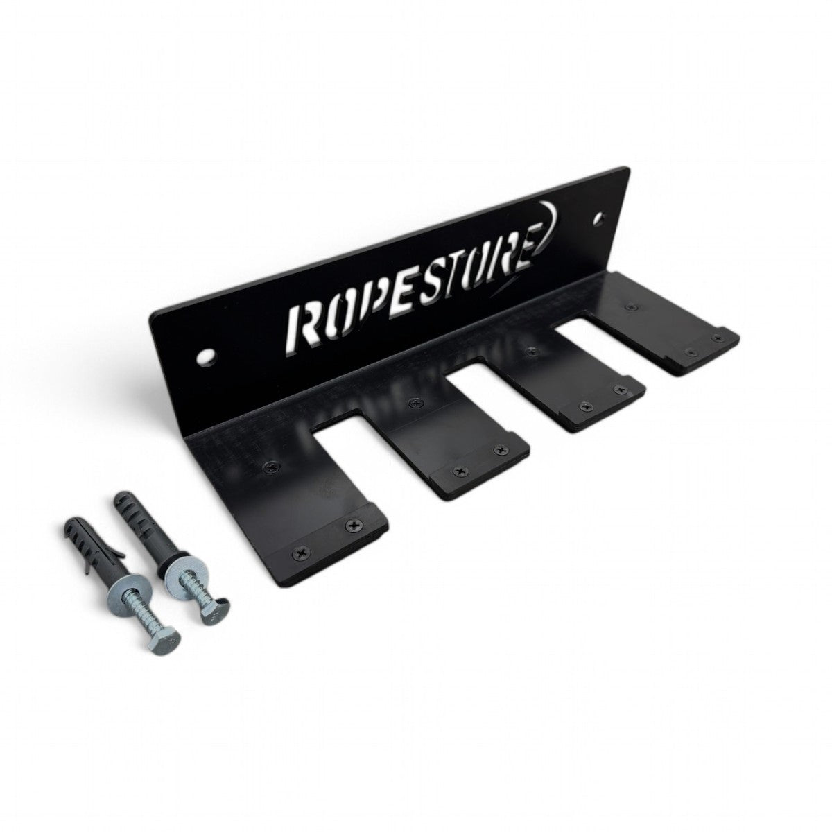 Suporte Vertical de Parede para 3 Barras Olímpicas