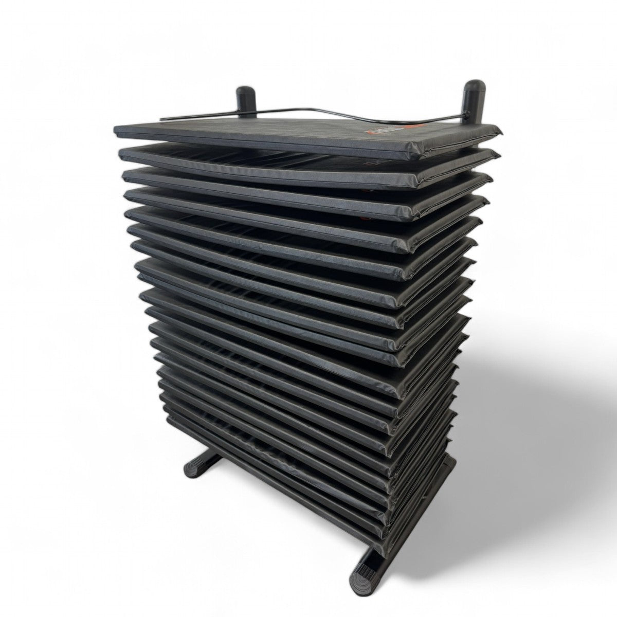 Expositor Suporte para 20 Colchonetes Preto