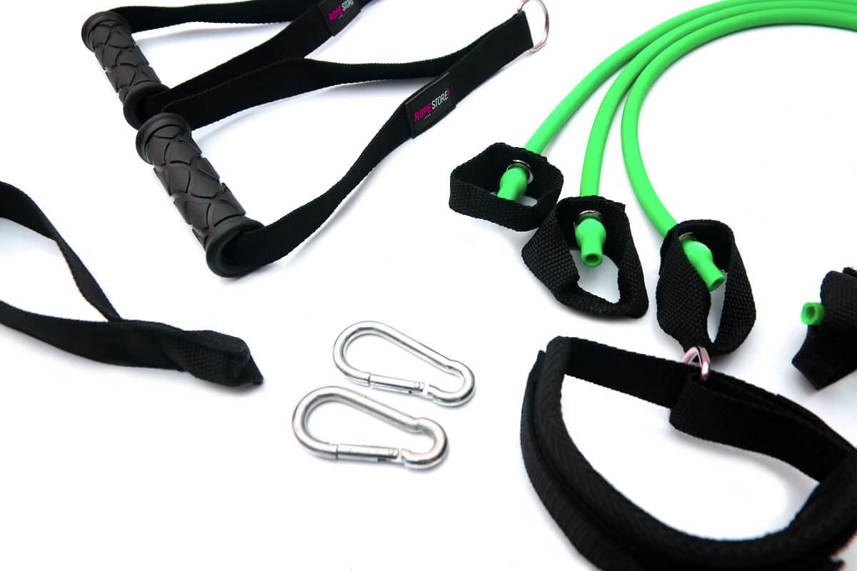 Kit Elásticos Extensores Multifuncional Tensão Forte
