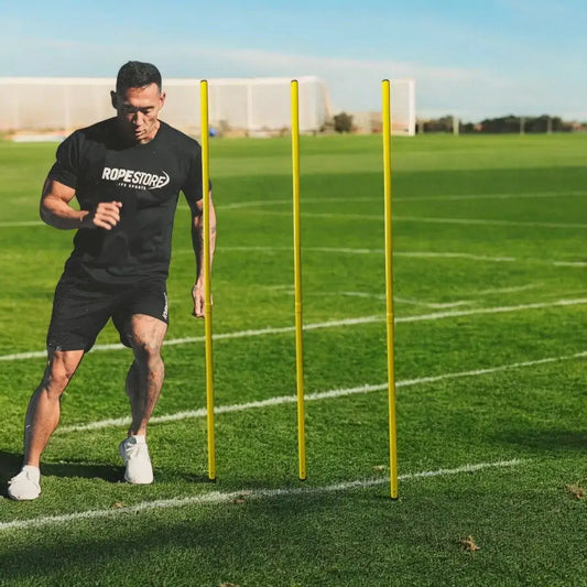 Kit 3 Estacas Para Treinamento De Agilidade Futebol e Funcional