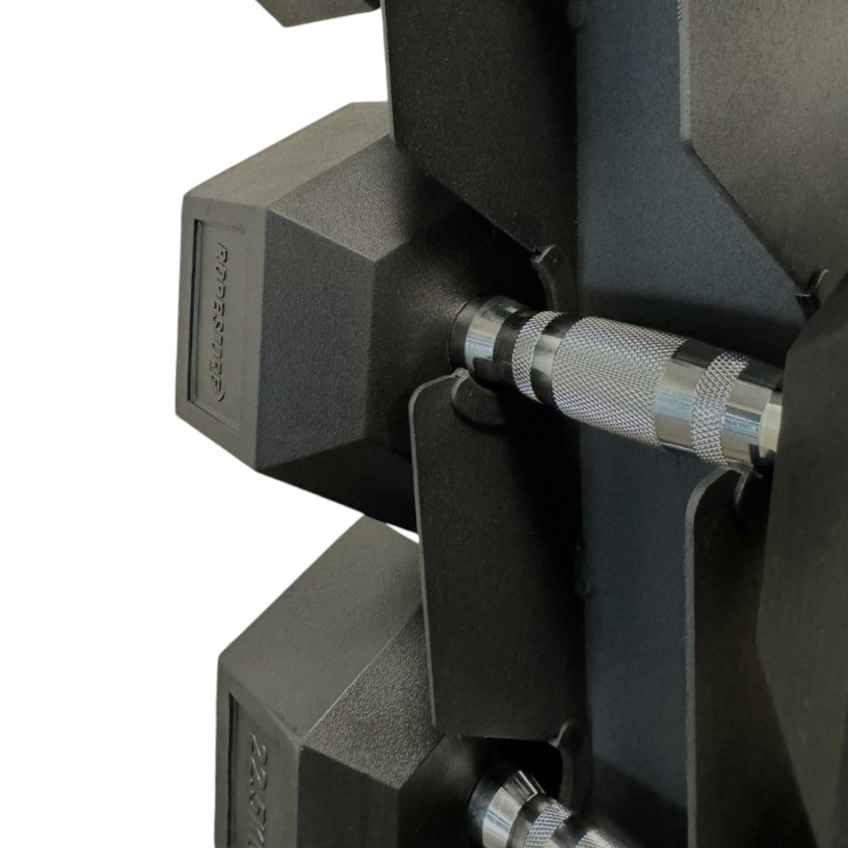 Kit Halteres Sextavados 12,5 a 30 kg com Expositor