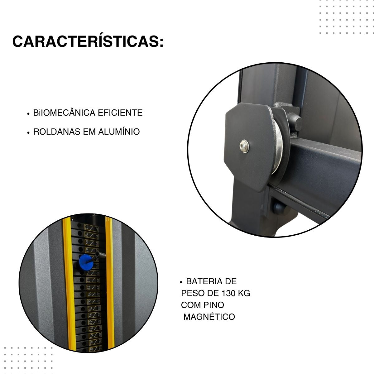 Máquina Remada Baixa Carga 130 Kg Linha Hard