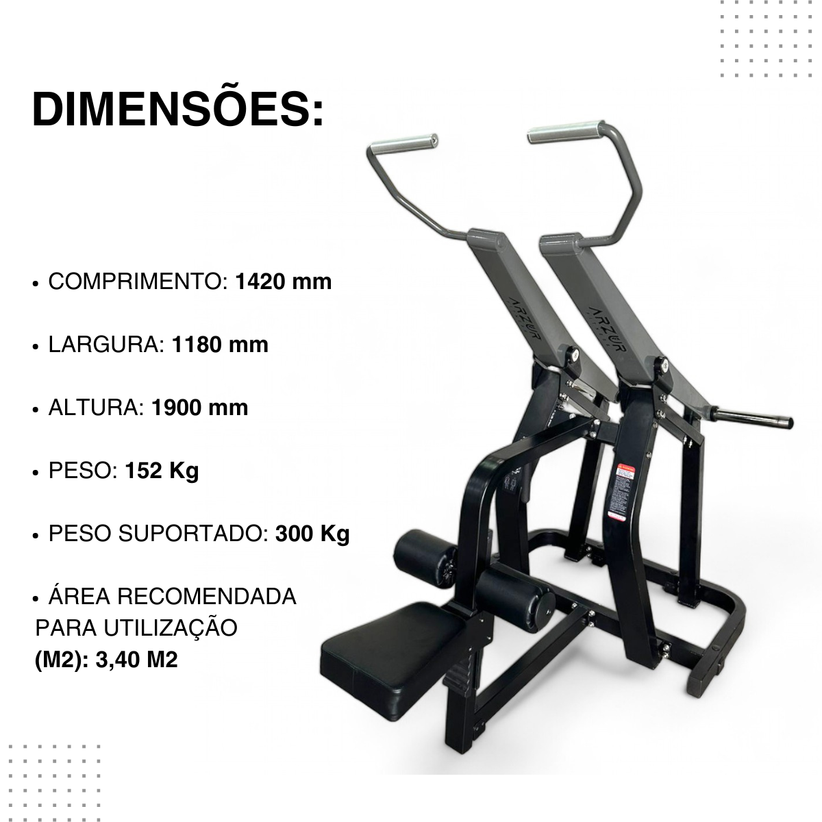 Puxada Alta Articulado Linha Hamer